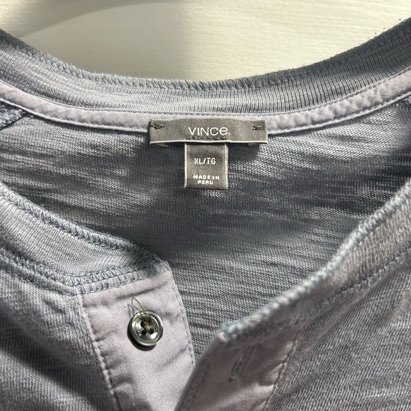 Vince Long Sleeve Henley - Picture 3 of 3
